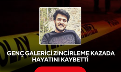 Yeni araç umuduyla yola çıkmıştı... Genç galerici zincirleme kazada hayatını kaybetti