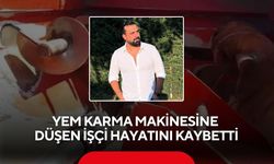 Yem karma makinesine düşen işçi hayatını kaybetti