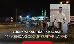Yürek yakan trafik kazası! Motosikletteki çocuklardan biri hayatını kaybetti