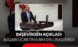 Başevirgen açıkladı ! Asgari ücretin 5 bin 576 lirası eridi