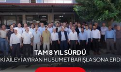 8 yıllık husumet bitti! İki aile barış için aynı masada buluştu...