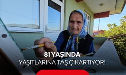 81 yaşında yaşıtlarına taş çıkartıyor! Fırçayı elinden düşürmüyor...
