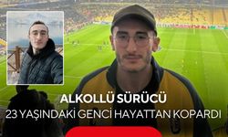 Alkollü sürücü, 23 yaşındaki genci hayattan kopardı