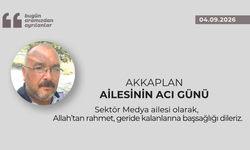 Akkaplan ailesinin acı günü
