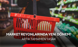 Bakanlık düğmeye bastı! Market reyonlarında yeni dönem