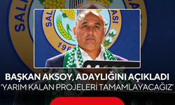 Aksoy 'Salihli’ye Kalıcı Eserler Kazandırmaya Devam Edeceğiz'