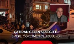Çatıdan gelen sesin ardından acı manzara! Emekli öğretmen ölü bulundu