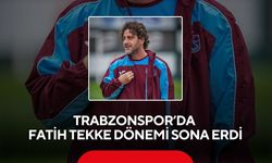 Trabzonspor’da Fatih Tekke dönemi sona erdi