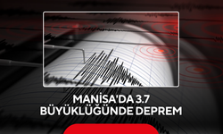 Son dakika... Manisa'da 3.7 büyüklüğünde deprem