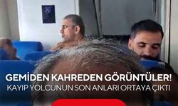 Faciadan önce kamerasını açtı! Geminin su aldığı anlar görüntülendi