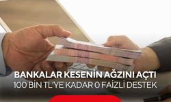 Faizsiz kredi fırsatı arayanlara müjde! Bankalar kesenin ağzını açtı: 100 bin TL’ye kadar 0 faizli destek