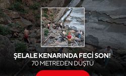 Feci olay! 49 yaşındaki kadın 70 metrelik uçurumdan düştü