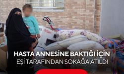 Hasta annesine refakat etti diye eşi tarafından sokağa atıldı...