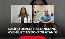 Salihli Devlet Hastanesi’ne 4 Yeni Uzman Doktor Atandı