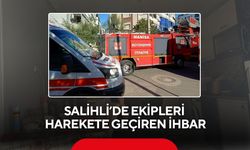 Salihli’de ekipleri harekete geçiren ihbar: Evde anne ve 2 çocuk bulunuyordu