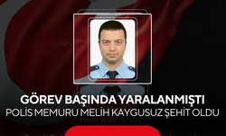 İçişleri bakanı acı haberi duyurdu: Polis memuru Melih Kaygusuz şehit oldu