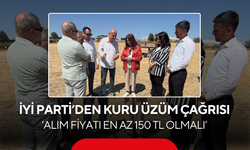 İYİ Parti’den kuru üzüm çağrısı... 'Alım fiyatı en az 150 TL olmalı'