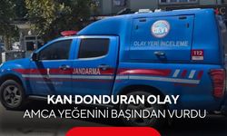 Kan donduran olay: Amca yeğenini başından vurdu