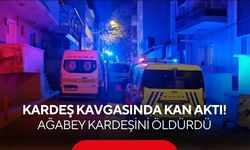 Kardeş kavgasında kan aktı! Ağabey kardeşini öldürdü