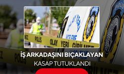 İş arkadaşını bıçaklayan kasap tutuklandı