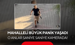 Mahalleli Büyük Panik Yaşadı... O Anlar Saniye Saniye Kamerada!