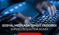 Sosyal medyada tehdit içerikli paylaşımlar yaptı! 15 yaşındaki şüpheli gözaltında