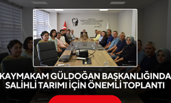 Kaymakam Güldoğan Başkanlığında Salihli Tarımı İçin Önemli Toplantı