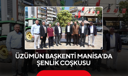 Üzümün başkenti Manisa'da şenlik coşkusu
