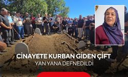 Cinayete kurban giden çift, yan yana defnedildi
