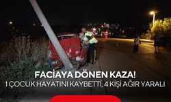 Yolun karşısına geçiyorlardı, sonrası kabusa döndü! 1 çocuk hayatını kaybetti, 4 kişi ağır yaralı