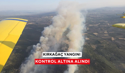 Kırkağaç yangını kontrol altına alındı