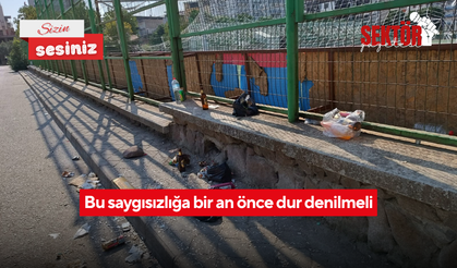Bu saygısızlığa bir an önce dur denilmeli