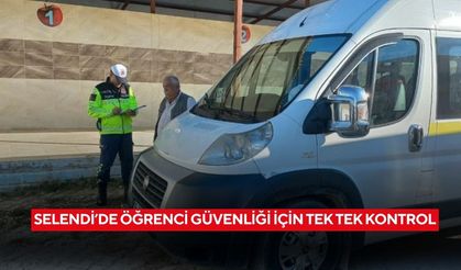 Selendi’de öğrenci güvenliği için tek tek kontrol