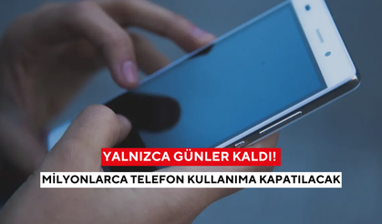 Geri sayım başladı! Milyonlarca telefon 1 Ocak'ta kapanacak