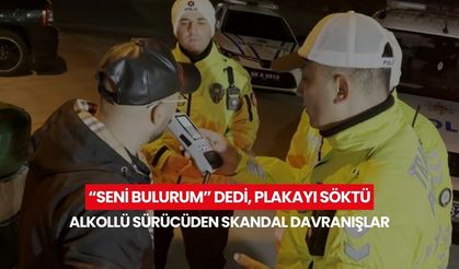 1.72 promil alkollü sürücüden polise skandal sözler! “Problemli olan sizsiniz”