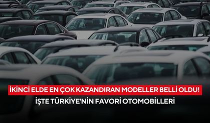 İkinci elde en çok kazandıran modeller belli oldu! İşte Türkiye'nin favori otomobilleri