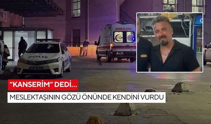 “Kanserim” dedi… Meslektaşının gözü önünde kendini vurdu
