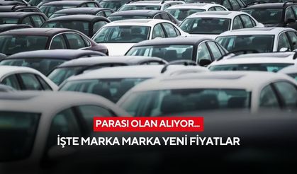 Parası olan alıyor... Otomobile zam geldi: İşte marka marka yeni fiyatlar