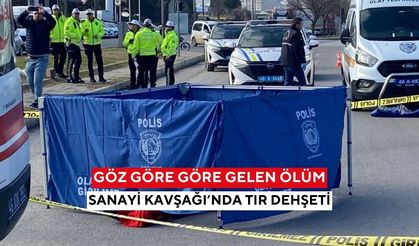 Sanayi kavşağı yine can aldı... Tırın çarptığı 57 yaşındaki yaya olay yerinde can verdi