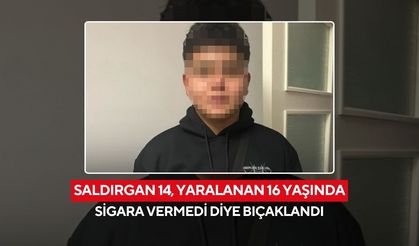 Sigara tartışması bıçaklı saldırıya dönüştü: 16 yaşındaki genç ağır yaralandı
