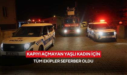 Ekipleri şok eden gerçek! Evde yalnız yaşayan annesinden haber alamayan kadın 112’yi aradı, ekipler merdivenle eve girdi!