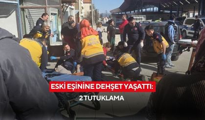 Eski eşine dehşet yaşattı: 2 tutuklama