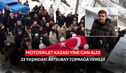 Motosiklet kazası yine can aldı