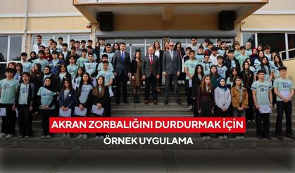 Örnek uygulama! 6 okulda 429 öğrenci, akran zorbalığına karşı arabulucu olarak göreve başladı...
