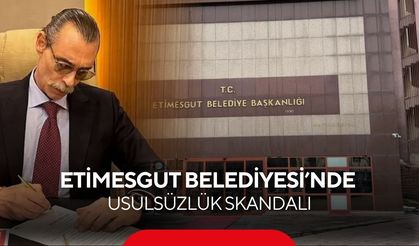 Şüpheli işlemler savcılığı harekete geçirdi... Etimesgut Belediyesi’nden 4 gözaltı...