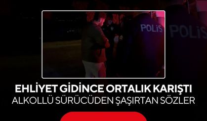 Akılalmaz anlar! Ehliyetine el konulunca büyü yapacağını söyledi...