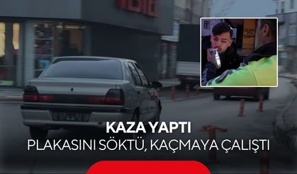 Alkollü sürücü kaza yaptı, plakasını söktü, kaçmaya çalıştı… Kameralar gerçeği ortaya çıkardı...