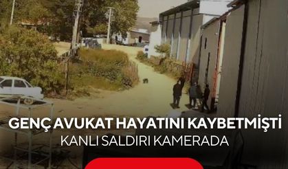Genç avukat hayatını kaybetmişti... Saldırı anı görüntüleri ortaya çıktı