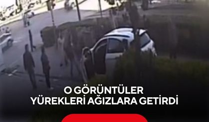 Geri geri gelen otomobil yayayı ezdi! O anlar kamerada..