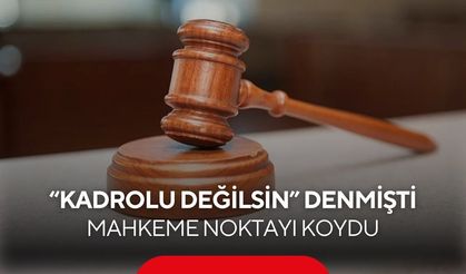 Mahkemeden emsal karar! Sözleşmeli öğretmene uzman tazminatı...